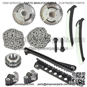 Fit For 2004-2008 Ford F150 F250 Lincoln TRITON 3-Valve 5.4L Timing Chain Kit