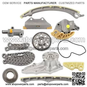 Water Pump Timing Chain Kit For 2008-2014 Honda Accord CR-V Acura 2.4L
