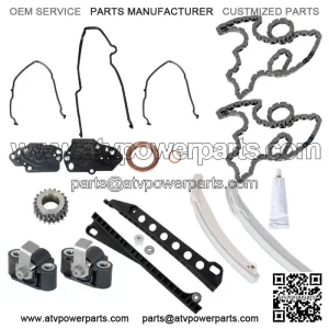 Timing Chain Kit+Cover Gaskets For 04-08 Ford F-150 F250 Lincoln 5.4L Triton 3V