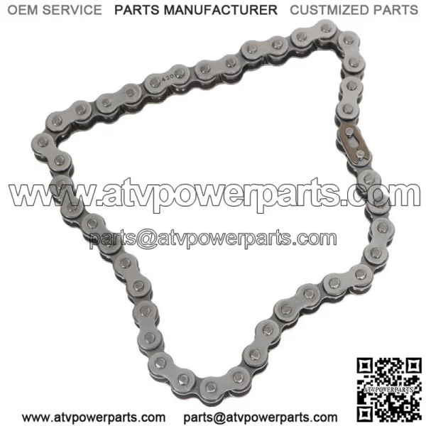 Front Jackshaft Chain For Coleman CT200U,CT200U-EX,BT200X Mini Bike #420 42L - Image 2