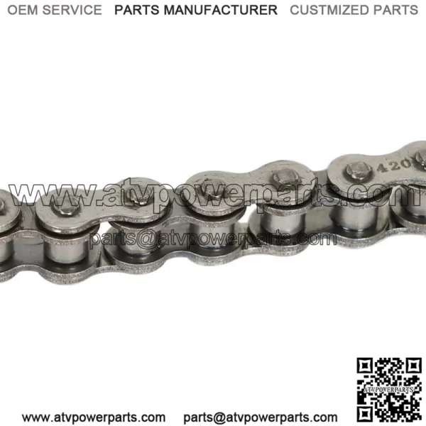 Front Jackshaft Chain For Coleman CT200U,CT200U-EX,BT200X Mini Bike #420 42L - Image 4