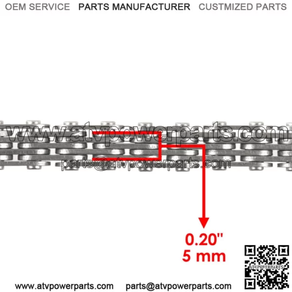 Camshaft Chain & Guides For Yamaha Grizzly 700 YFM700 2007-08 2011-2015 2019-23(For: Yamaha Rhino 700) - Image 4