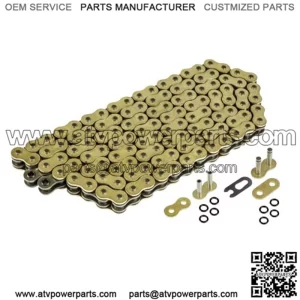 O-Ring Drive Chain for Honda TRX450R 2004 2005 2006 2007 2008 Golden