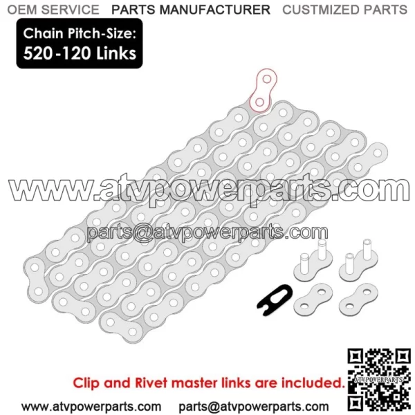 Black Drive Chain And Sprockets Kit for Honda TRX450R Sportrax 450 2X4 2004 05 (For: Honda) - Image 2