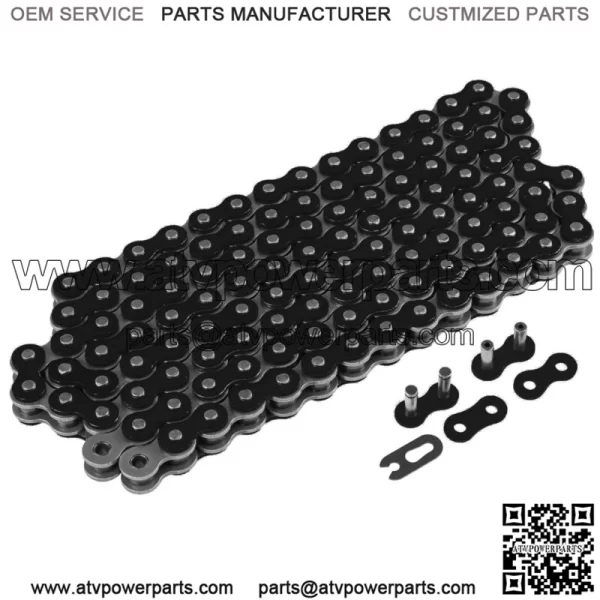 Black Drive Chain And Sprockets Kit for Honda TRX450R Sportrax 450 2X4 2004 05 (For: Honda) - Image 5