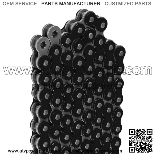 Black Drive Chain for Honda TRX450ER Electric Start 2006-2014 (For: Honda) - Image 4