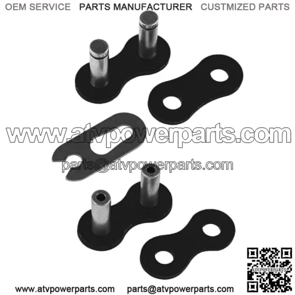 Black Drive Chain for Honda TRX450ER Electric Start 2006-2014 (For: Honda) - Image 5