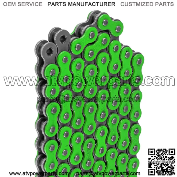 Green Drive Chain for Honda TRX450ER Electric Start 2006-2014 (For: Honda) - Image 4