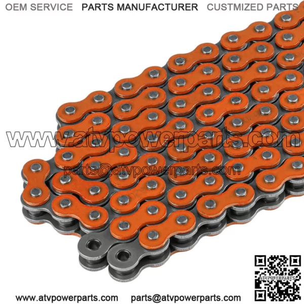 Orange Drive Chain for Honda TRX450ER Electric Start 2006-2014 (For: Honda) - Image 3