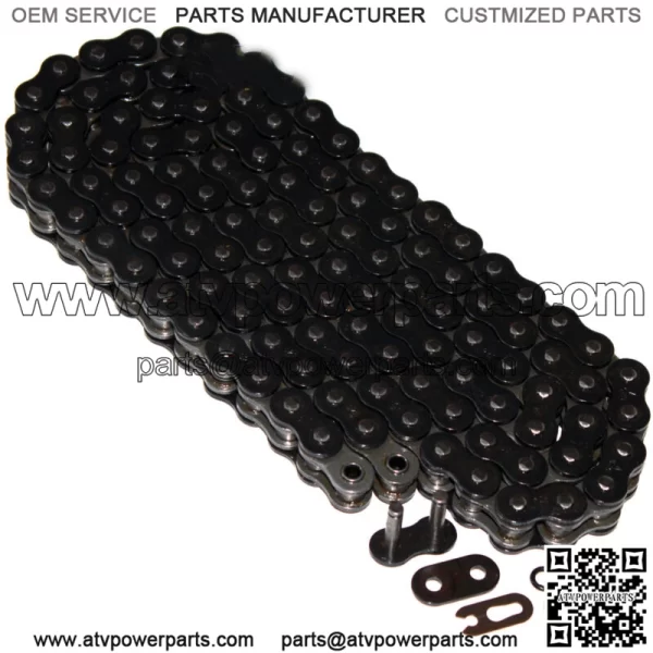O-Ring Drive Chain for Yamaha Raptor 700 YFM700R Se 2006-2013 Black (For: Yamaha Raptor 700)