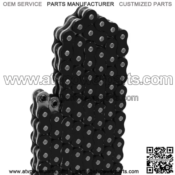 O-Ring Drive Chain for Yamaha Raptor 700 YFM700R Se 2006-2013 Black (For: Yamaha Raptor 700) - Image 4
