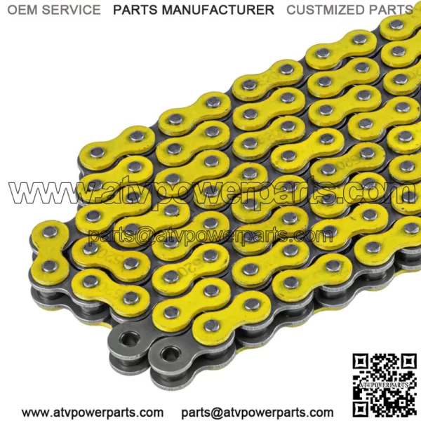 Drive Chain for Yamaha Raptor 700 YFM700R Se 2006 2007 2008 2009 2010 2011-2013 (For: Yamaha Raptor 700) - Image 3