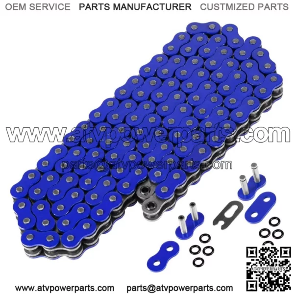 Blue O-Ring Drive Chain & Sprockets Kit for Yamaha Blaster 200 YFS200 1988-2006 (For: Yamaha YFS200) - Image 4