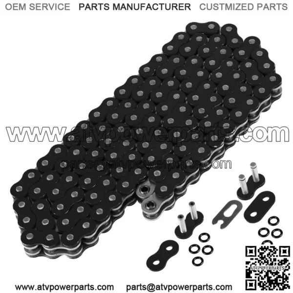 Black O-Ring Drive Chain & Sprockets Kit for Yamaha Blaster 200 YFS200 1988-06 (For: Yamaha YFS200) - Image 4