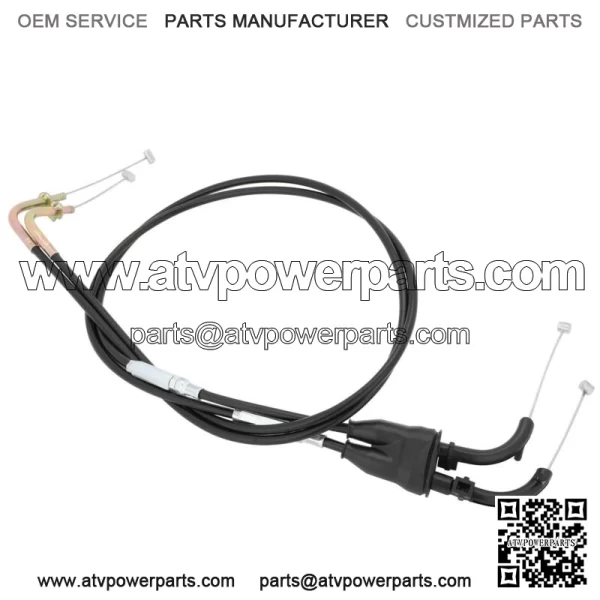 Throttle Cable Wire Line Fit For Kawasaki Ninja ZX6R ZX-6R ZX600P 636 2007 2008 (For: Kawasaki)