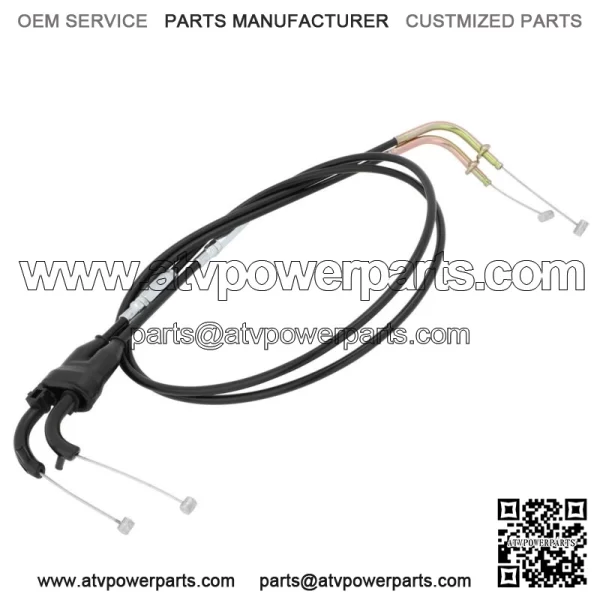 Throttle Cable Wire Line Fit For Kawasaki Ninja ZX6R ZX-6R ZX600P 636 2007 2008 (For: Kawasaki) - Image 3