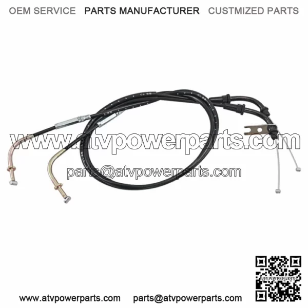 Throttle Cable Steel Wire Fits For Kawasaki VULCAN 900 VN900 CLASSIC/LT 2006-17 (For: Kawasaki) - Image 4