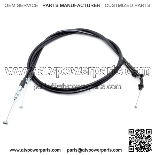 Throttle Cable Set For Honda ACE Aero Shadow Sabre Spirit 1100 VT1100C (For: Honda)