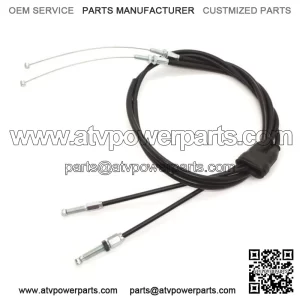 Throttle Cable Push & Pull for Honda CRF250R CRF250X XL250R XR250R CRF450X R (For: Honda)
