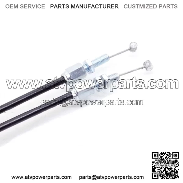 Throttle Cable Push & Pull for Honda CRF250R CRF250X XL250R XR250R CRF450X R (For: Honda) - Image 2