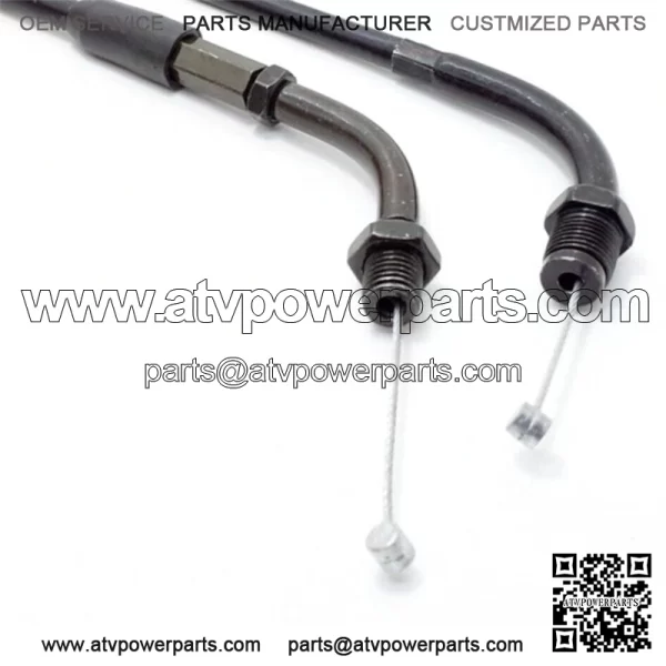 Throttle Cable Push & Pull Set For Honda Goldwing GL1000 GL1100 GL1200 (For: Honda) - Image 2