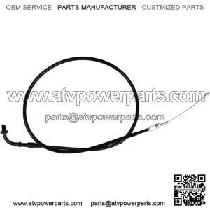 02-0094 - Black Vinyl Pull Throttle Cable (For: Honda)