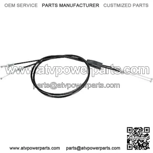 02-0514 - Black Vinyl Throttle Cable Honda CRF450X,CRF450R,CRF250X, (For: Honda)