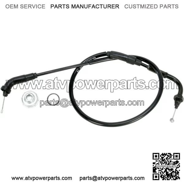 Throttle Cables for Offroad Pull Throttle +3 02-0489 (For: Honda)