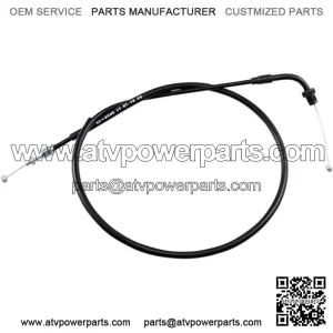 Black Vinyl Push Throttle Cable (02-0095) (For: Honda)