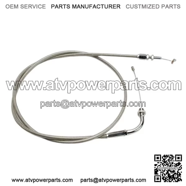 Armor Coated Throttle Cable for Honda Shadow Spirit 1100 62-0346 (For: Honda)