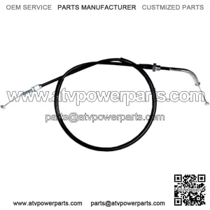 02-0526 - Black Vinyl Push Throttle Cable (For: Honda)