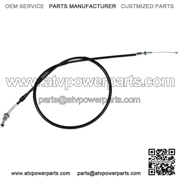 02-0523 - Black Vinyl Push Throttle Cable (For: Honda)
