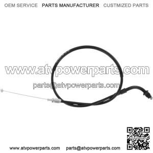 Black Vinyl Push Throttle Cable (02-0459) (For: Honda)