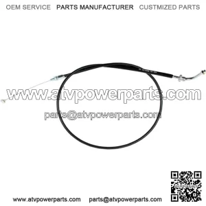02-0306 - Black Vinyl Push Throttle Cable (For: Honda)