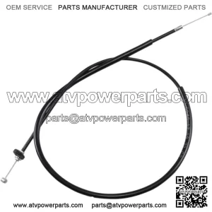 Black Vinyl Throttle Cable (02-0046) (For: Honda)