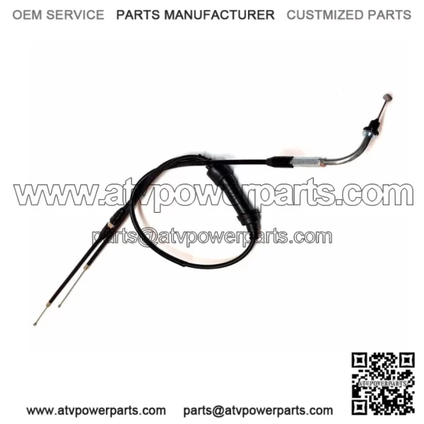 YAMAHA PW 50 PW50 GAS THROTTLE ACCELERATOR CABLE DIRT PIT BIKE 1981 - 2002 NEW (For: Yamaha)