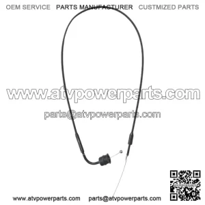 Yamaha PW50 single throttle cable for oil pump delete 2002 and older