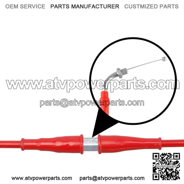 71" Motorcycle Throttle Cable For Minibike Yamaha TaoTao GY6 Scooter Moped - Image 2