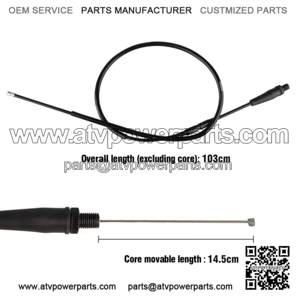 46" Motorcycle Throttle Cable Universal Fit For HONDA YAMAHA Pit Dirt Bike - Image 2