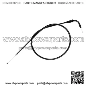 Black Vinyl Throttle Cable for 1982 Yamaha XJ750 Maxim (For: Yamaha)