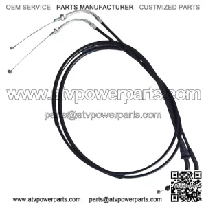 Throttle Cable Wires For 98-15 Yamaha V-star 650 XVS650 Custom Classic Silverado (For: Yamaha)