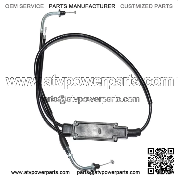 YAMAHA V50 V80 PW50 PW80 Throttle cable Complete - Image 2