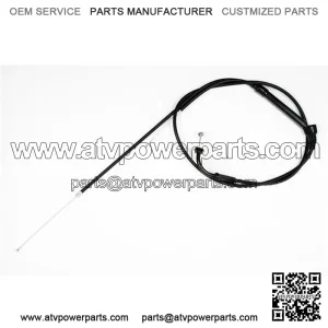 Black Vinyl Throttle Cable for Suzuki TS 185 Sierra 1971-1976 (For: Suzuki)