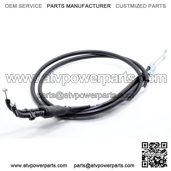 Throttle Cable For Suzuki RM-Z250 RMZ250 RMZ450 RM-Z450 2007-2023 (For: Suzuki)