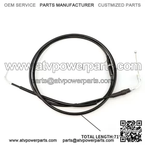 Universal Throttle Cable Scooter Off-Road Dirt Bike 71" For YAMAHA SUZUKI