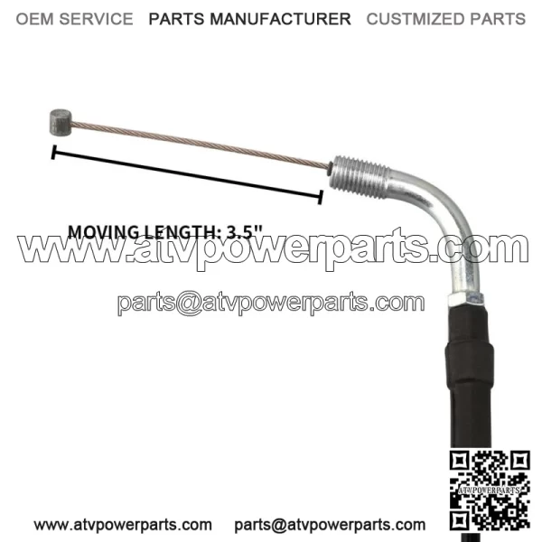 Universal Throttle Cable Scooter Off-Road Dirt Bike 71" For YAMAHA SUZUKI - Image 3