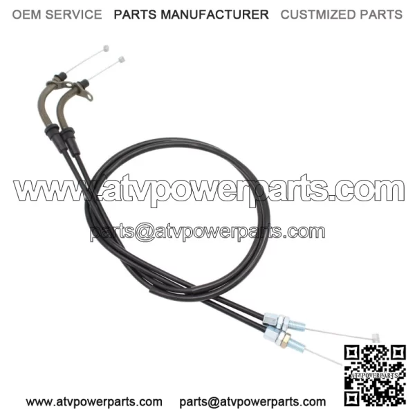 Throttle Cable Wires For Suzuki GSXR1000 2005-2009 GSXR 600 750 2006-2009 07 08 (For: Suzuki)
