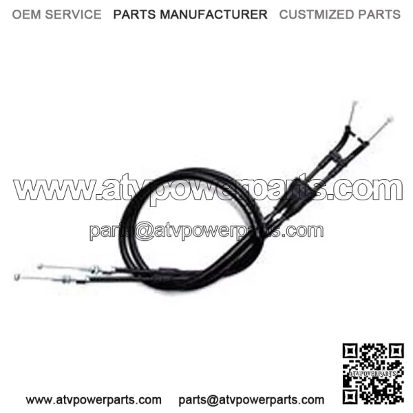Throttle Cable Set for Suzuki RMZ 250 07 RM-Z 450 07 2007 04-0266 (For: Suzuki)