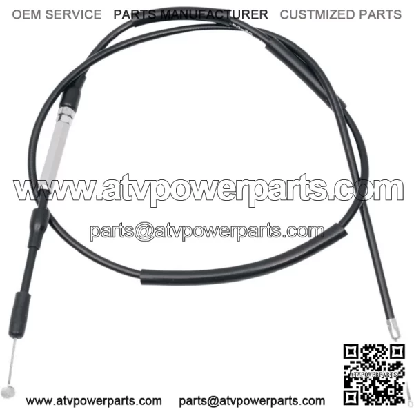 Black Vinyl Hot Start Cable 02-0417 (For: Suzuki) - Image 2