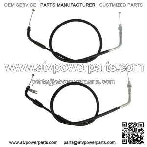Throttle Cable Push & Pull For Suzuki GSF 1250 S Bandit (Half Faired) 2007-2009